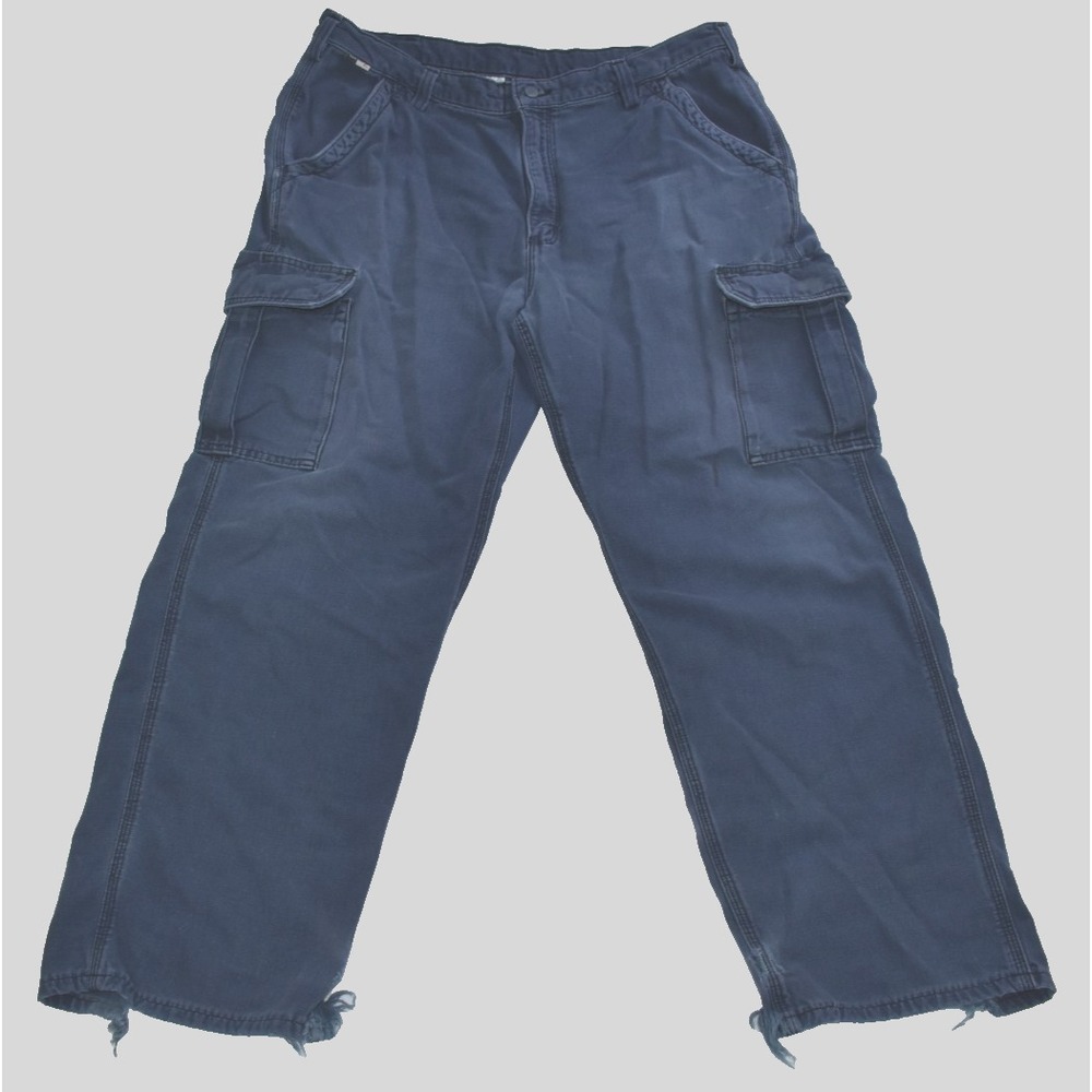 Carhartt FR Canvas Cargo Men Pants 40x30 Flame Resistant Cat2 Dungaree -Flaws- - Picture 2 of 16